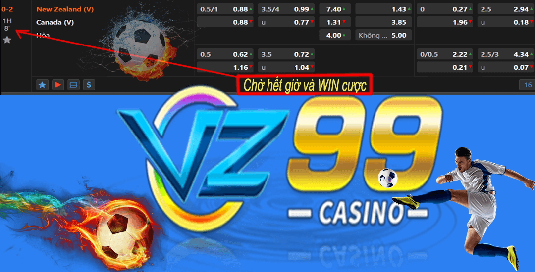 CÁCH CHƠI BÓNG ĐÁ ẢO TOÀN WIN 100% - Bước 2